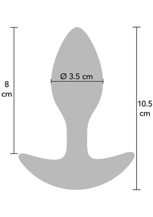 Jouet anal Hidden Desire Weighted Anal Plug 185g