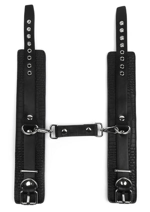 Accessoire BDSM Avanza Croc-Embossed Ankle Cuffs