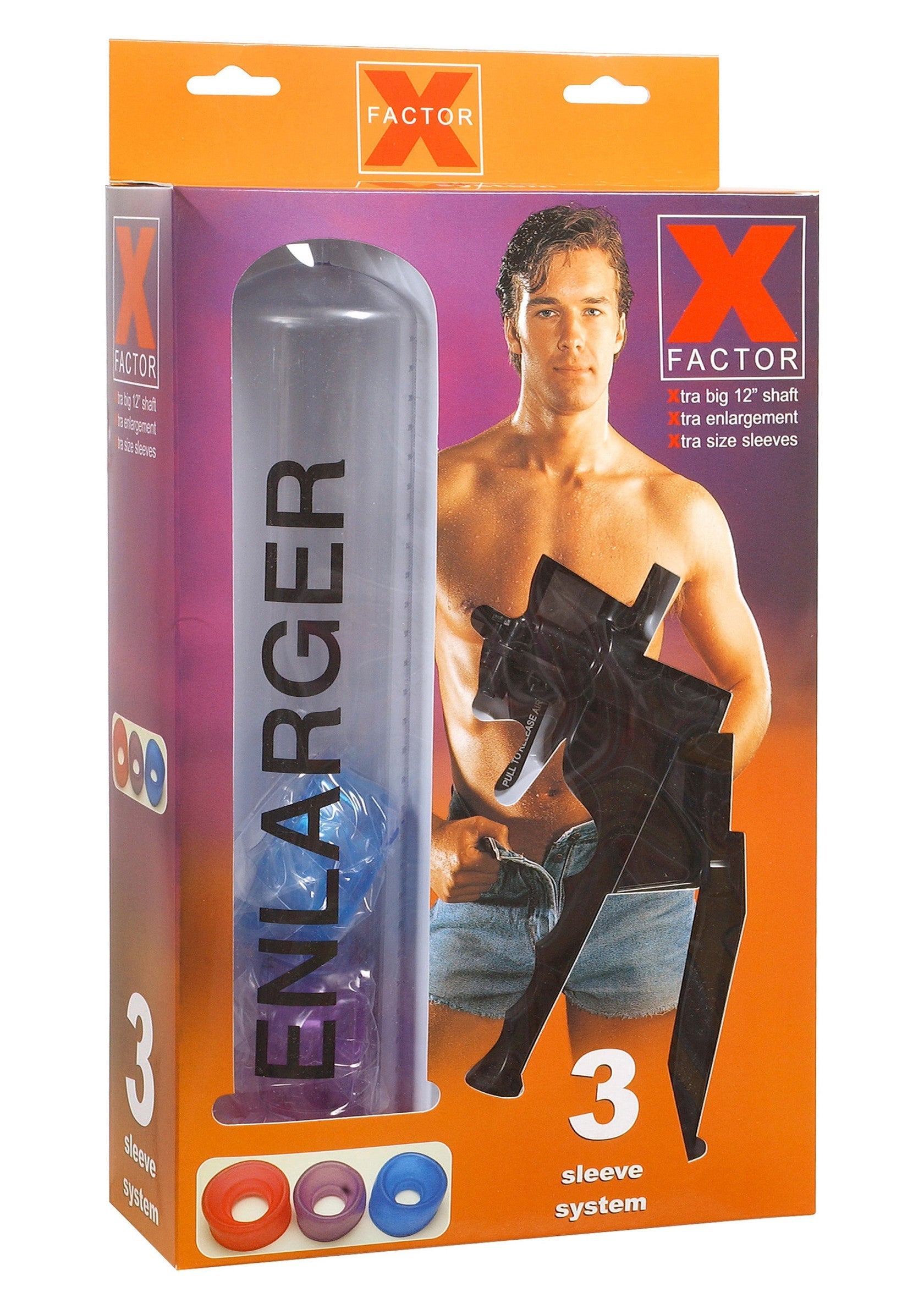 Performance masculine Seven Creations X Factor Enlarger Pump