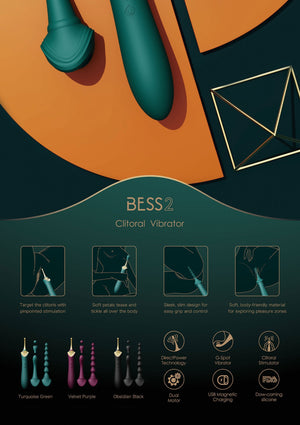 Vibromasseur Zalo Bess 2 Clitoral Vibrator