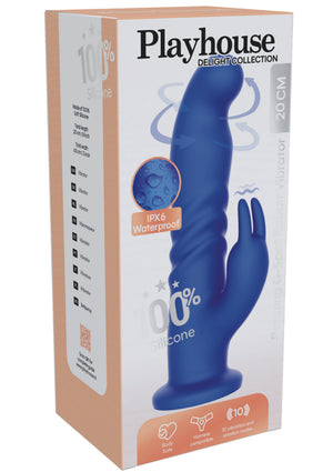 Vibromasseur Playhouse Rotating G-Spot Rabbit Vibrator