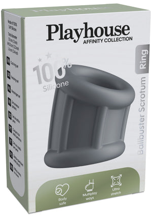 Performance masculine Playhouse Ballbuster Scrotum Ring