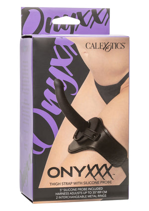 Gode-ceinture CalExotics Thigh Strap Silicone Probe