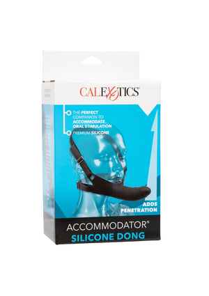 Gode-ceinture CalExotics Silicone Dong – Black