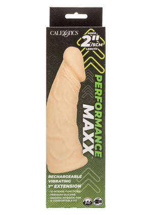 Performance masculine CalExotics Vibrating Extension 7 Inch 17.25cm