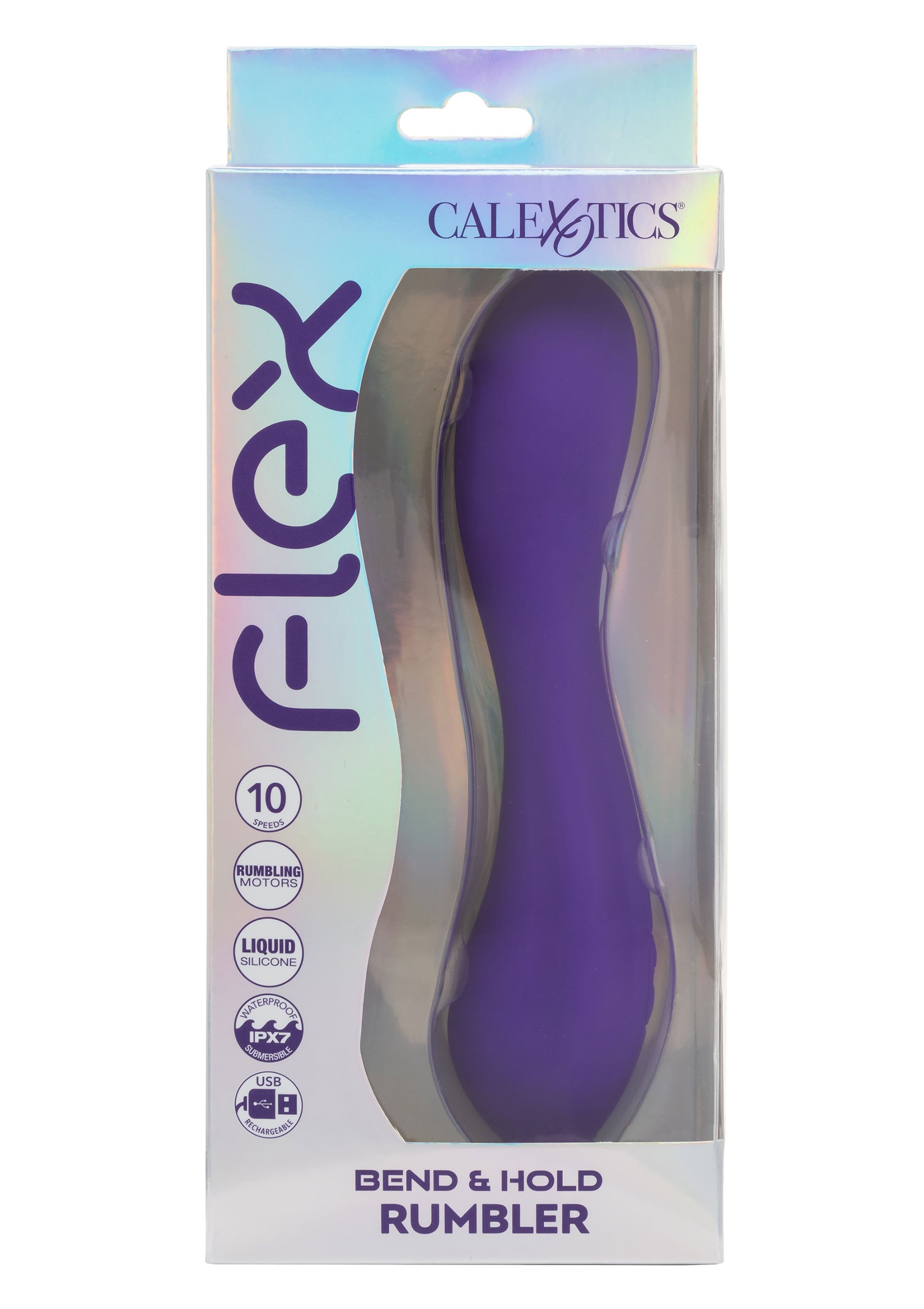 Vibromasseur CalExotics Bend & Hold Rumbler Vibrator
