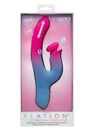 Vibromasseur CalExotics Dual Stimulator Thrusting Vibrator
