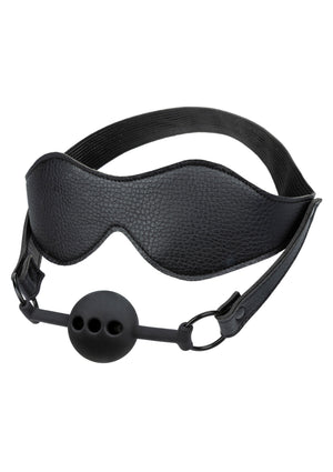 Accessoire BDSM CalExotics Eye Mask & Breathable Ball Gag