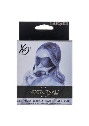 Accessoire BDSM CalExotics Eye Mask & Breathable Ball Gag