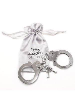 Accessoire BDSM Fifty Shades of Grey You Are Mine Metal Handcuffs