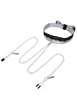 Accessoire BDSM Fifty Shades of Grey Collar and Nipple Clamps