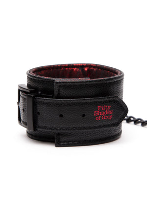 Accessoire BDSM Fifty Shades of Grey Reverse PU Leather Wrist Cuffs