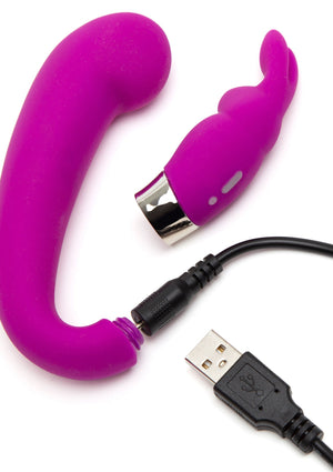 Vibromasseur Happy Rabbit G-Spot Clitoral Curve Vibrator