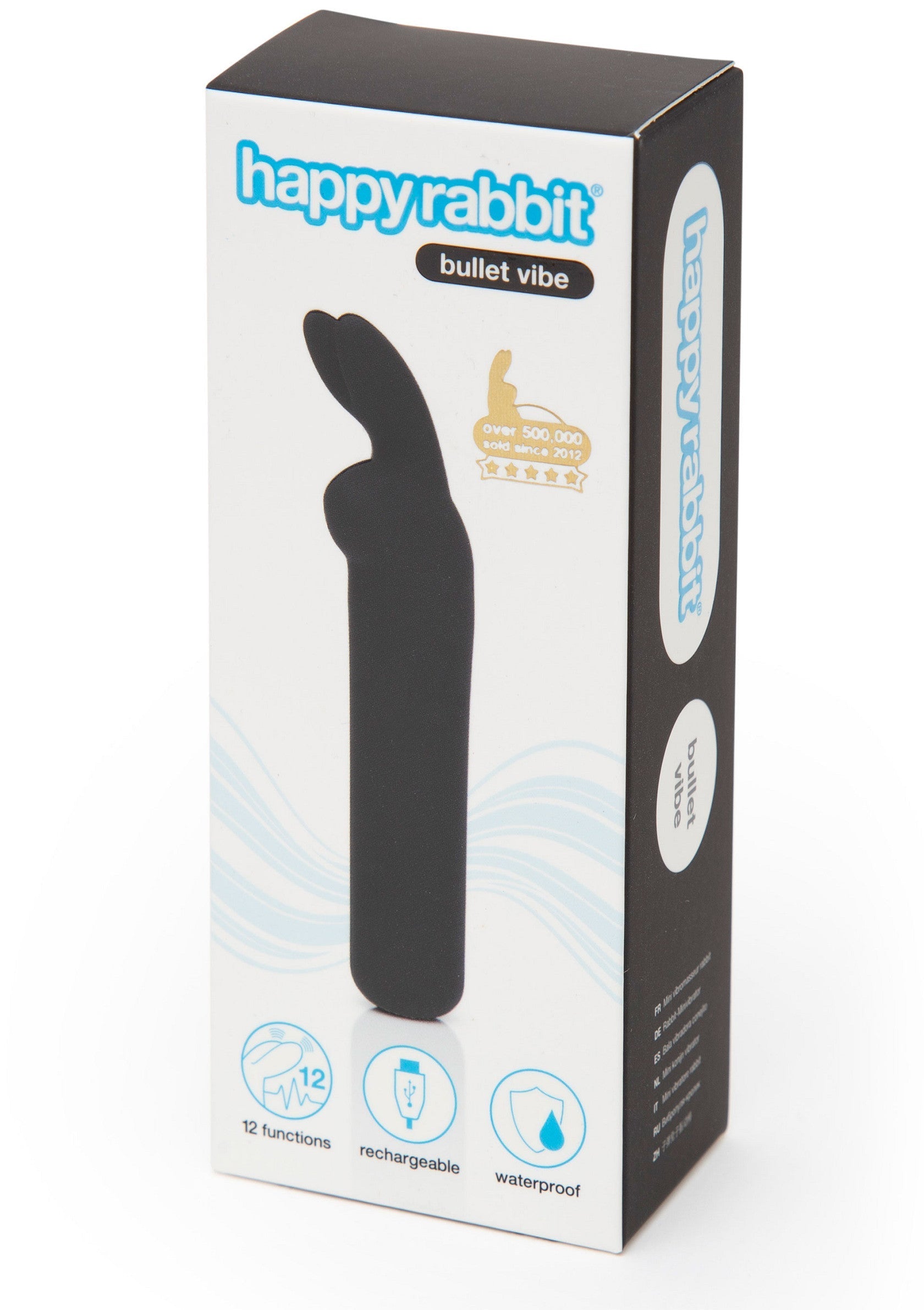 Stimulateur Happy Rabbit Silicone Rabbit Ears Bullet