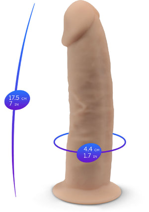 Dildo Silex-D Dildo Vibrating Model 7 inch