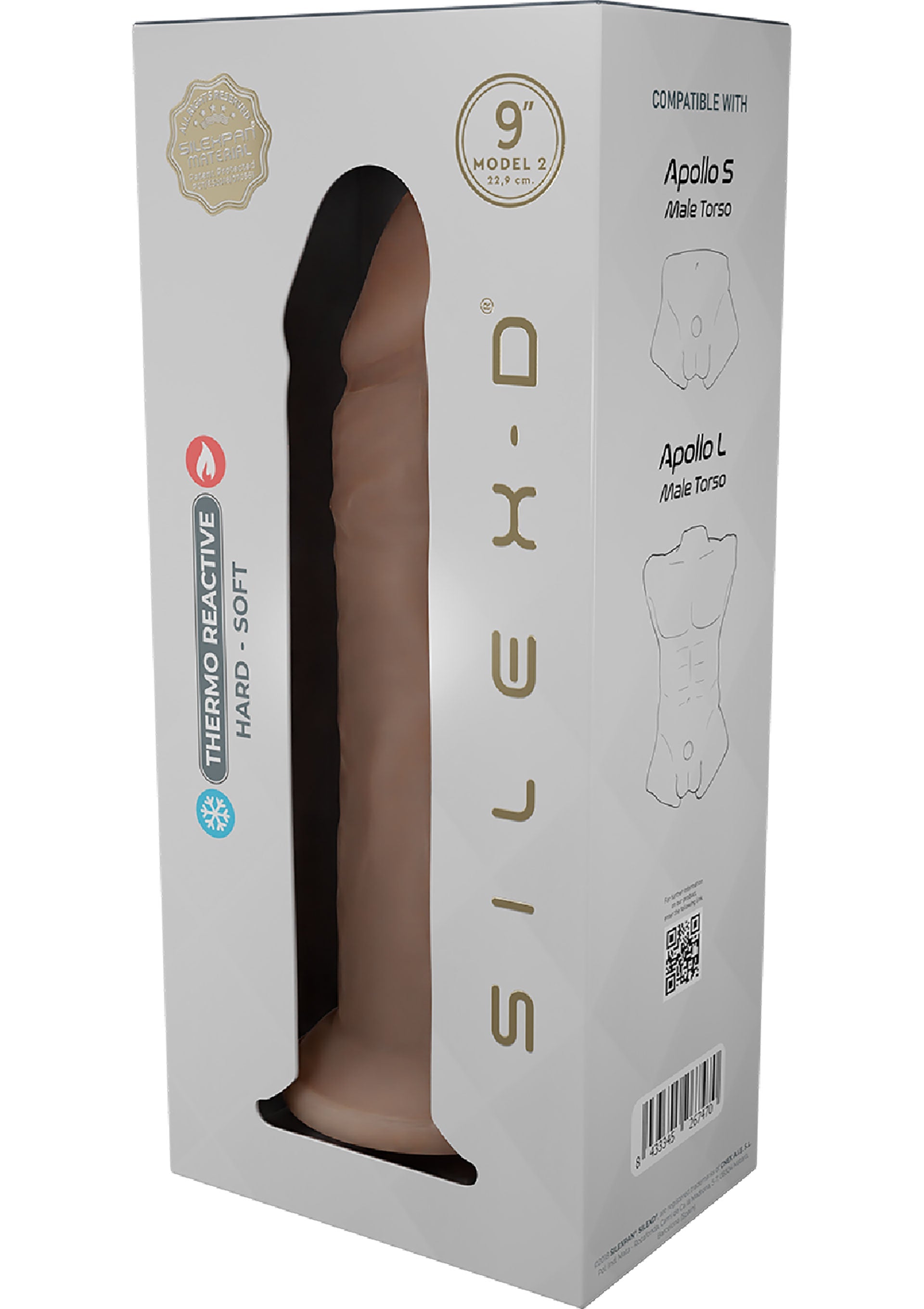 Dildo Silex-D Silicone Dong Model 9 inch