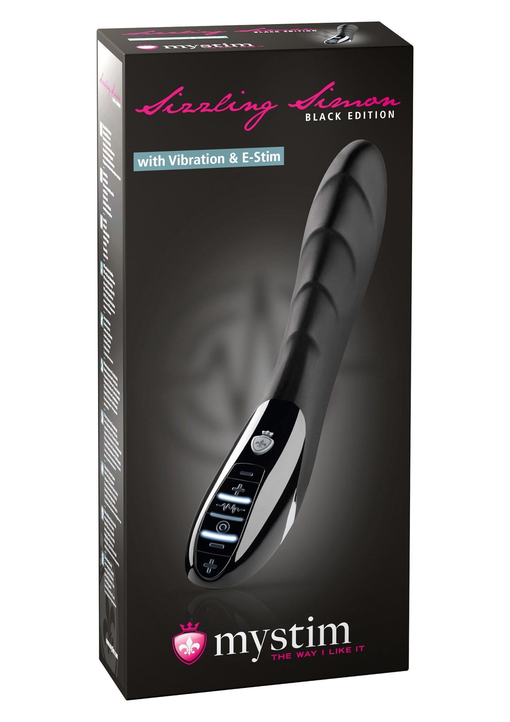 Vibromasseur MyStim Sizzling Simon Estim Vibrator