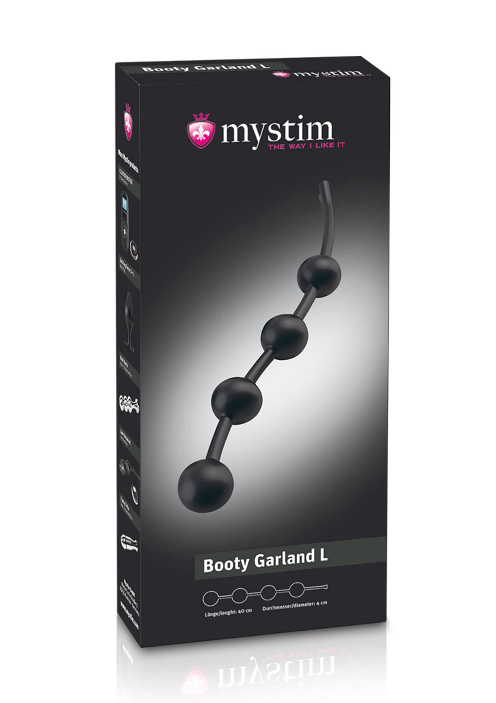 Jouet anal MyStim Booty Garland Anal Chain L