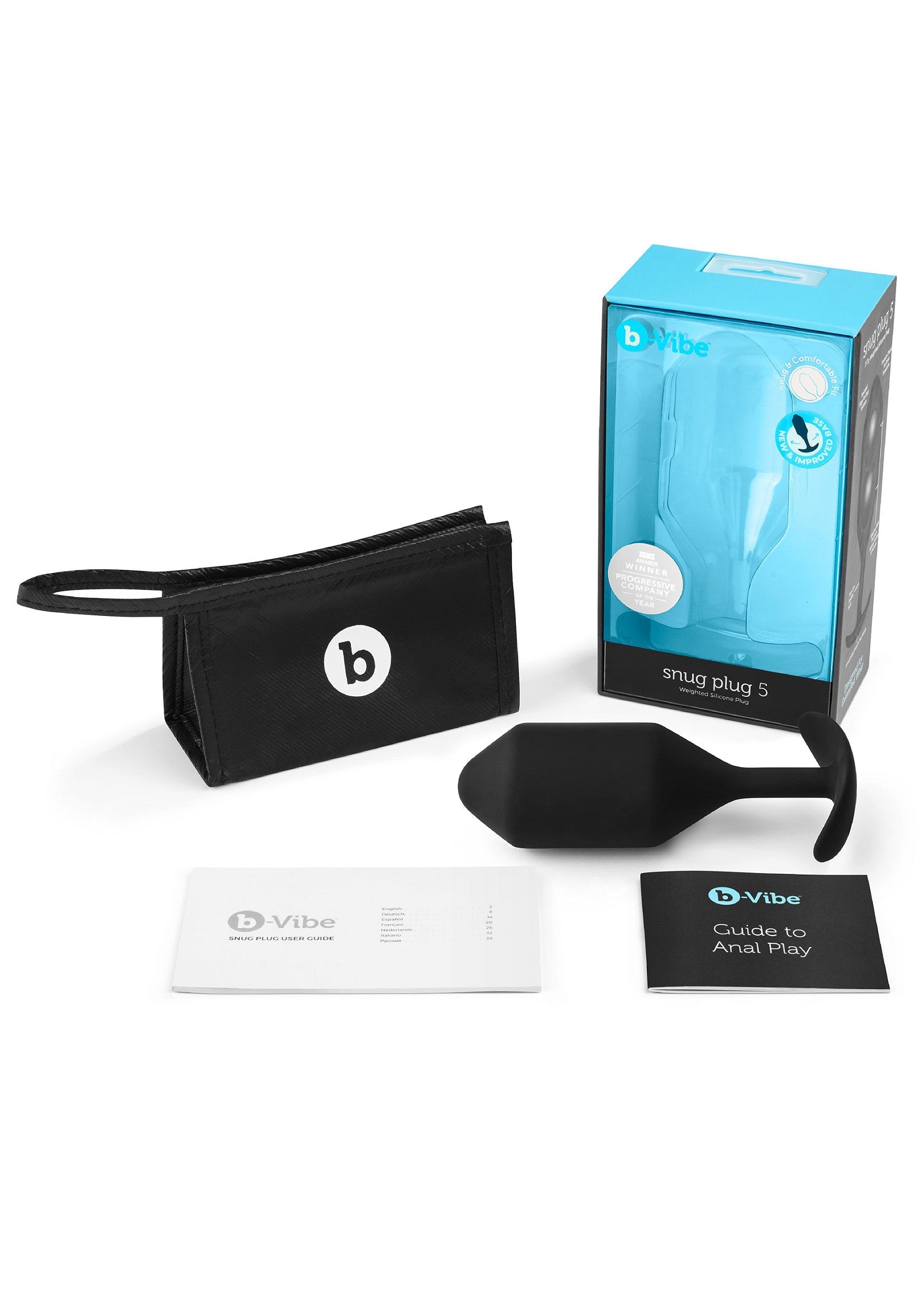 B-Vibe Snug Plug 5 Analplug