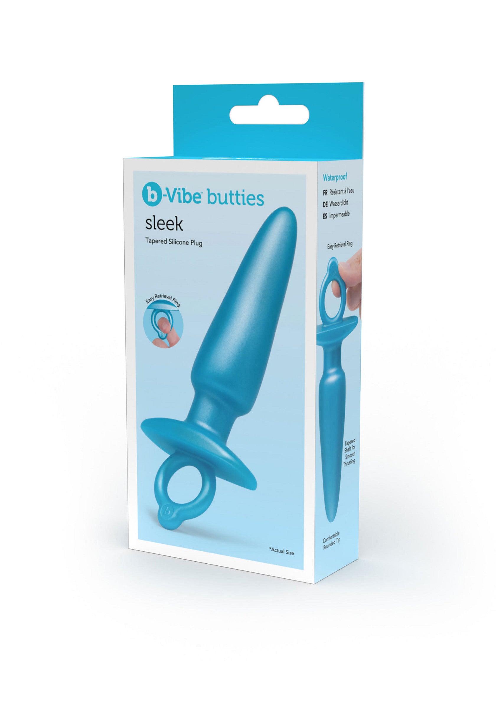 Analinis kamštis B-Vibe Sleek Plug