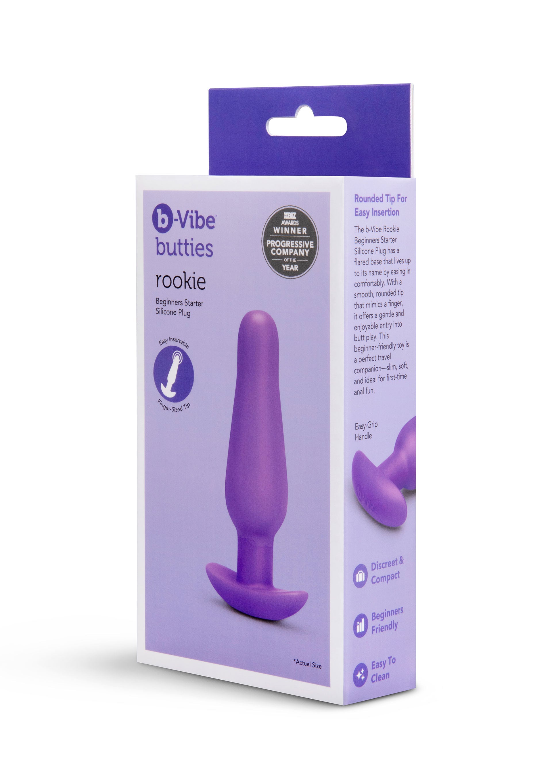 Plug anal B-Vibe Butties Rookie