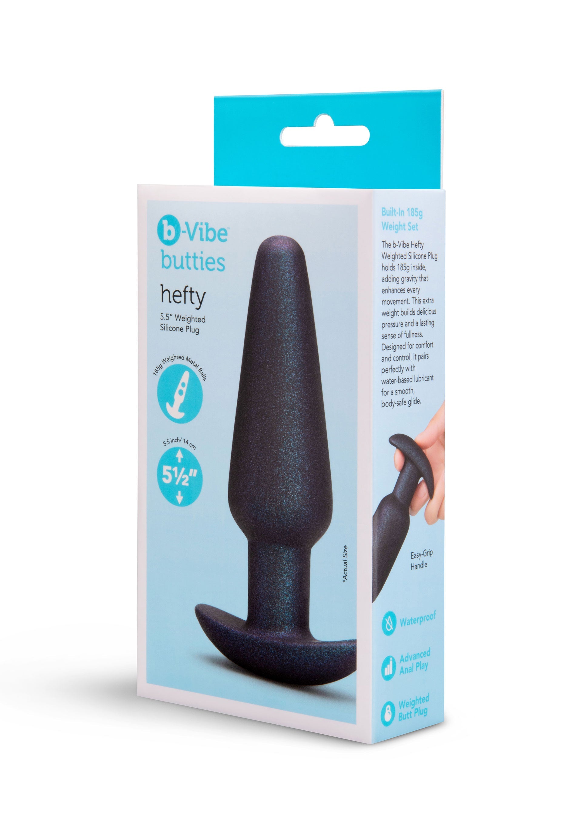 Plug anal B-Vibe Butties Hefty