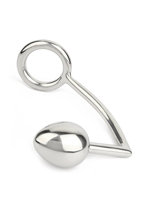 Performance masculine Mr. Steel Ass Hitch Egg 40 mm / Ring 40 mm