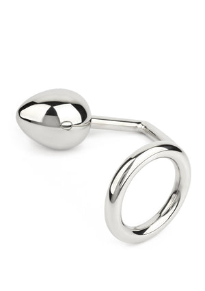 Performance masculine Mr. Steel Ass Hitch Egg 45 mm / Ring 45 mm