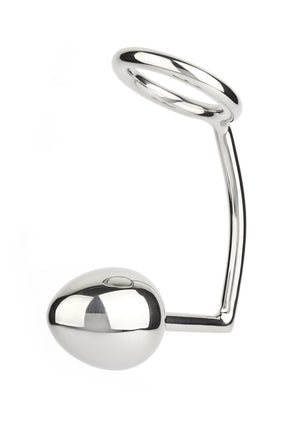 Performance masculine Mr. Steel Ass Hitch Egg 50 mm / Ring 50 mm
