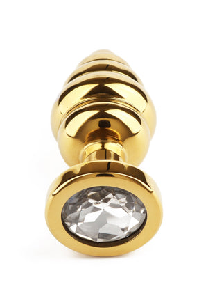 Jouet anal Mr. Steel Twister Butt Plug Small