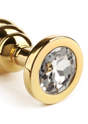 Jouet anal Mr. Steel Twister Butt Plug Large