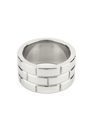 Performance masculine Mr. Steel The Wall C-Ring 40mm