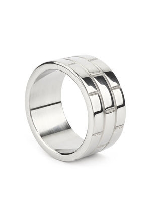 Performance masculine Mr. Steel The Wall C-Ring 45mm