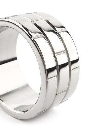 Performance masculine Mr. Steel The Wall C-Ring 45mm