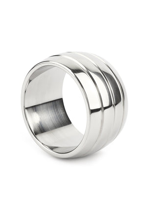 Performance masculine Mr. Steel Oval Barrel C-Ring 45mm
