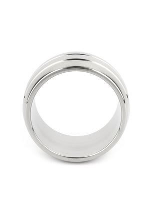Performance masculine Mr. Steel Oval Barrel C-Ring 45mm