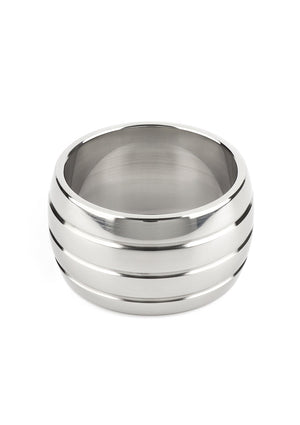 Performance masculine Mr. Steel Oval Barrel C-Ring 45mm