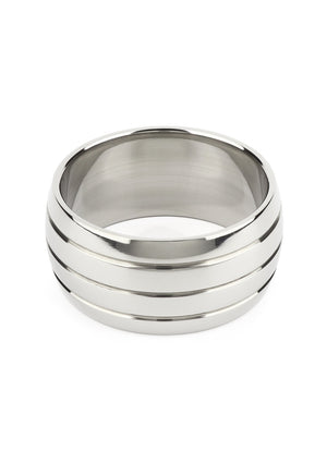 Performance masculine Mr. Steel Oval Barrel C-Ring 55mm