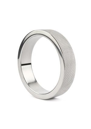 Performance masculine Mr. Steel CrissCross C-Ring 55mm