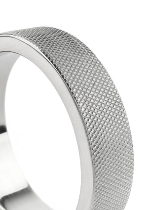 Performance masculine Mr. Steel CrissCross C-Ring 55mm