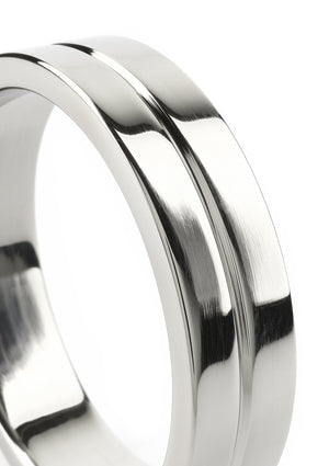 Performance masculine Mr. Steel Single Grooved C-Ring 55mm