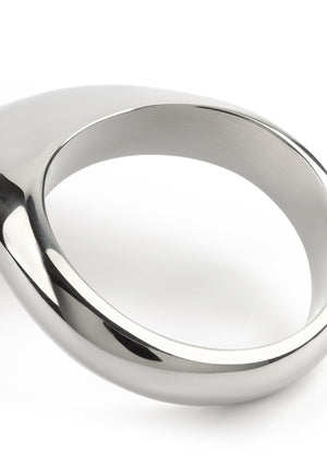 Performance masculine Mr. Steel Teardrop C-Ring 55mm