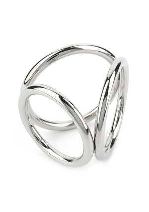 Performance masculine Mr. Steel Triad Chamber C-Ring Large