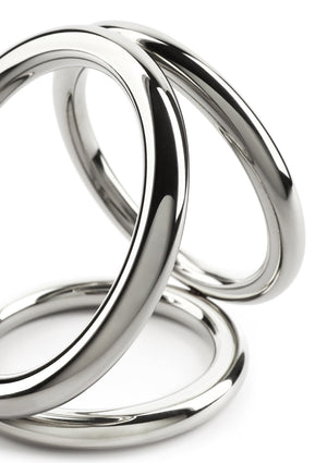 Performance masculine Mr. Steel Triad Chamber C-Ring Small