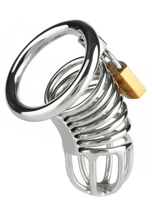 Accessoire BDSM Mr. Steel Ring Master Chastity Device