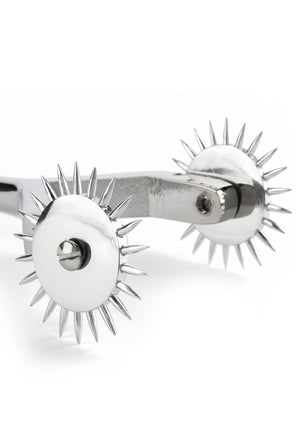 Accessoire BDSM Mr. Steel Twin Wartenberg Pinwheel