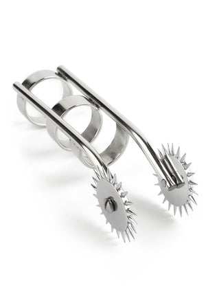 Accessoire BDSM Mr. Steel Double Finger Pinwheel