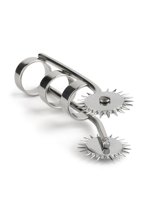 Accessoire BDSM Mr. Steel Double Finger Pinwheel