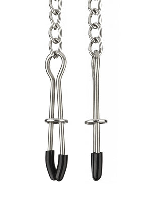 Accessoire BDSM Mr. Steel Tweezer Nipple Clamps