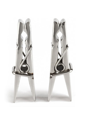 Accessoire BDSM Mr. Steel Clothespins Nipple Clamps